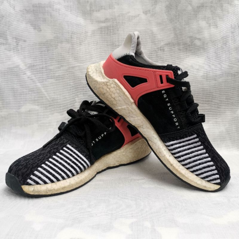 Adidas EQT Support Core Black Turbo Pink White Ultra Boost 44/280