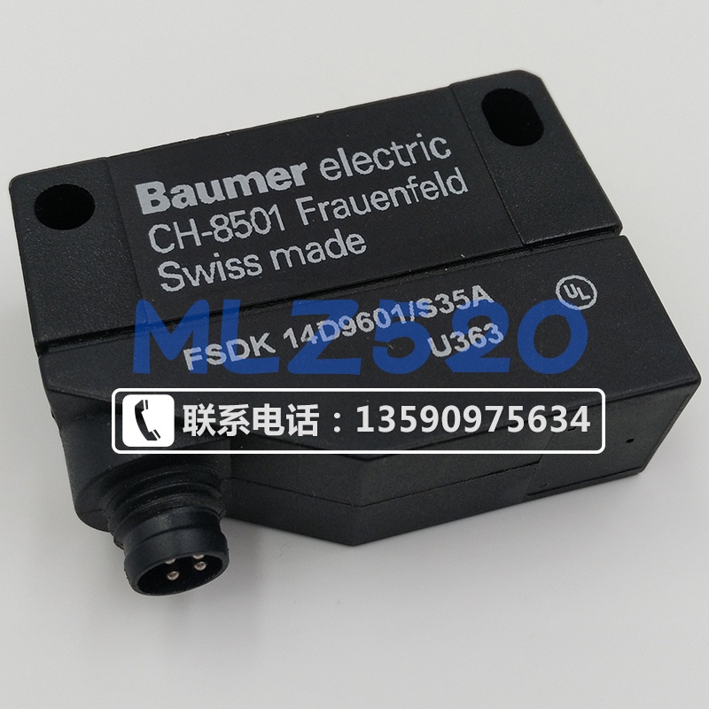 Fsdk 14d9601-s35a Baumer โฟโตอิเล็กทริคสวิตช์เซ็นเซอร์