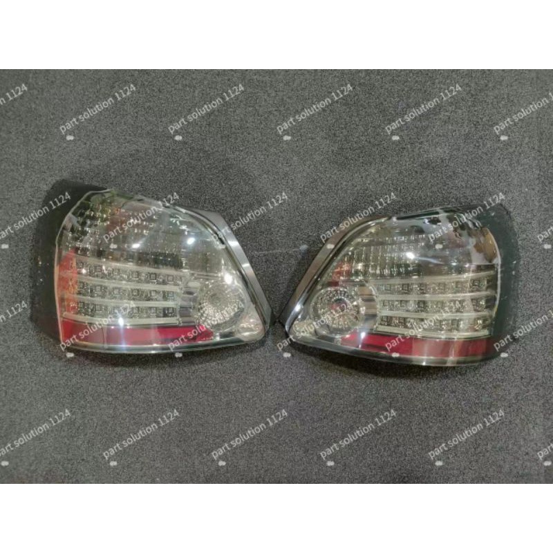 Toyota vios ncp93 dugong 2007-2013 ไฟท้ายบาร์ led ควัน