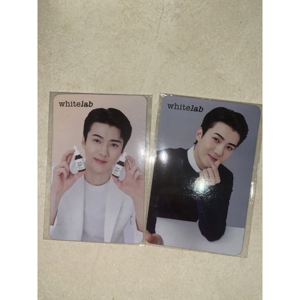 ชุดโฟโต้การ์ด Sehun x Whitelab