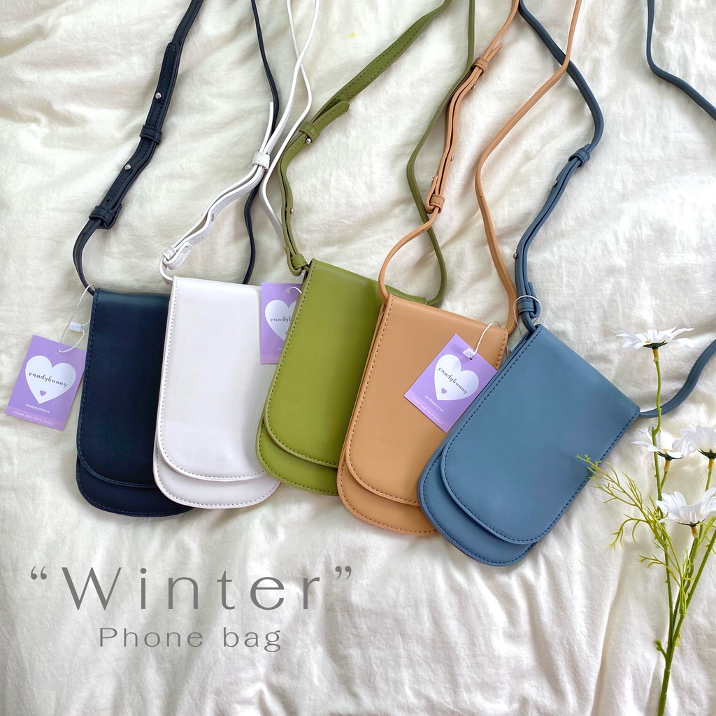 พร้อมส่งจำนวนจำกัด‼️กระเป๋าใส่โทรศัพท์มือถือรุ่น Winter ของแท้ [TikTok : modioont.studio]