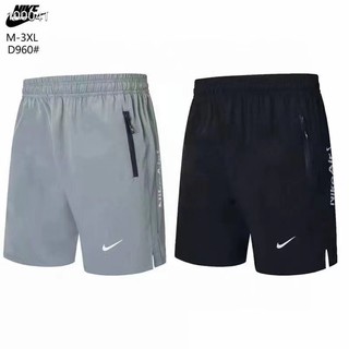 NEW Nike ผู้ชายฤดูร้อนกางเกงขาสั้นลายพรางพิมพ์สะท้อนระบายอากาศกางเกงลำลองด่วนแห้งD960