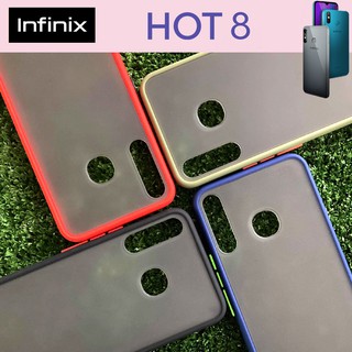 เคส ขอบยาง สำหรับ Infinix Hot 8