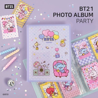 แฟ้มการ์ด BT21 PHOTO ALBUM [PARTY] 💜สินค้าพร้อมส่ง💜