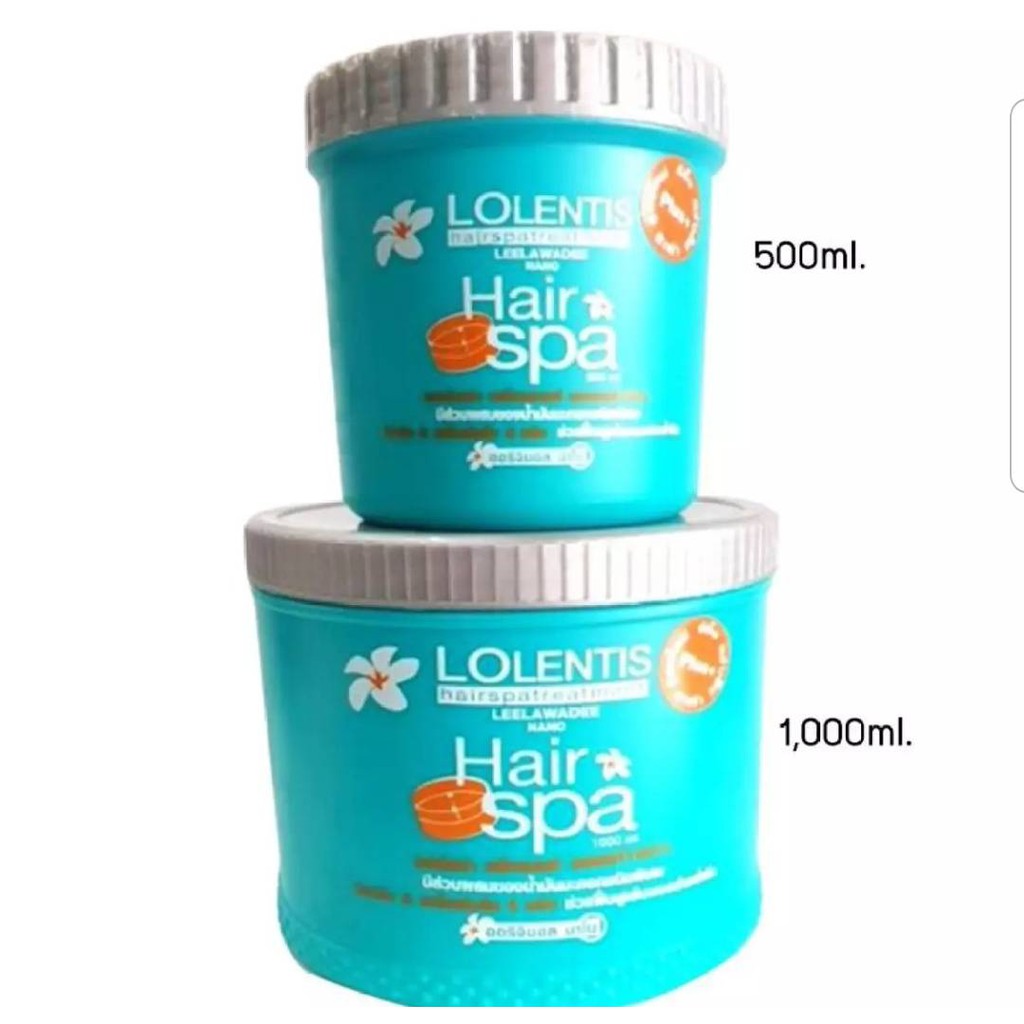 Lolentis hair spa บำรุงเส้นผมที่แห้งเสียอย่างล้ำลึก เล็ก500g ใหญ่1000kg