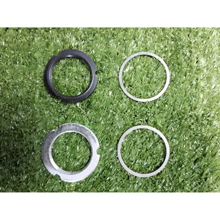 ชุด Lock Ring + แหวน (มี 2 สีให้เลือก คือ ดำ และ ชุบ) Made in Taiwan