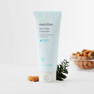 ฉลากไทย)แท้ 100% innisfree Bija trouble facial foam 150ml หรือ 100 ml