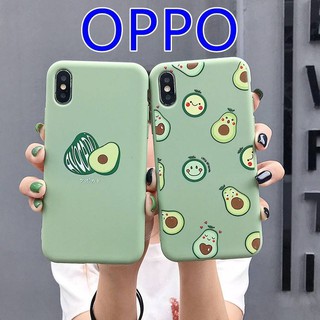 เคสโทรศัพท์มือถือ ลายอะโวคาโด สำหรับOPPO A9/A5 2020 Reno 2/4 A5S A7 A83 A3S F7 F9 F11 PRO A57 A31 R17/17PRO  #876