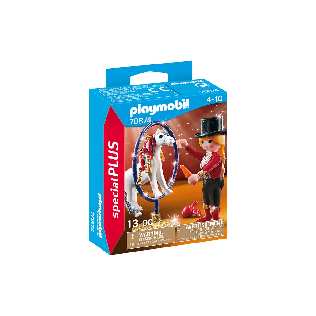 Playmobil 70874 Special Plus Horse Trainer แอ็คชั่นฟิกเกอร์ สเปเชียล ครูฝึกม้า