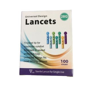 Next health gluneolite lancet 100ชิ้น เข็มเจาะเลือด