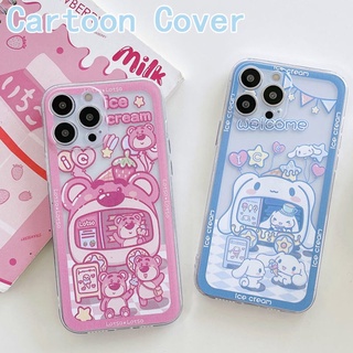 สําหรับ OPPO Reno7Z Reno6Z 5G Reno7 Reno6 Reno5 Reno4 Reno 8Z 7Z 7 6 6Z 5 5Pro 4 4Pro 2F Find X3 Pro เคสมือถือ Soft TPU Case เคสป้องกัน Rubiks Cube Cute Cartoon Bear Cinnamonoroll Monster Anpanman เปลือกใส ชุดการ์ตูน