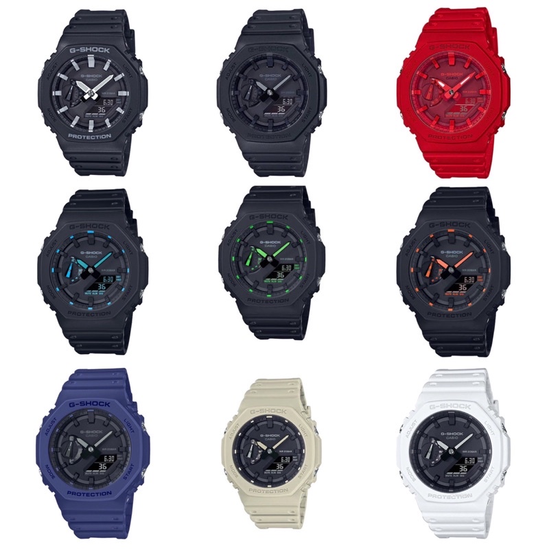 G-Shock รุ่น GA-2100-1A/ GA-2100-1A1/ GA-2100-2/ GA-2100-4A/ GA-2100-5/ GA-2100-7