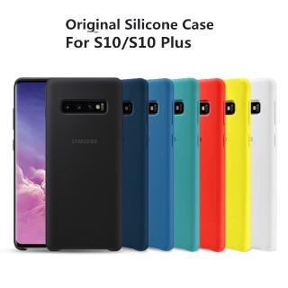 ของแท้ อย่างเป็นทางการ ซิลิโคน ของแท้ ของเหลว เคส Samsung Galaxy S10 เคส 20 สี