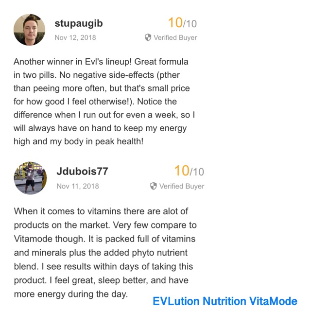 (พร้อมส่ง) มัลติวิตามิน VitaMode EVLution Nutrition 120 Tablets #7