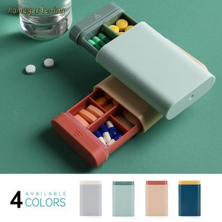 Portable Dispenser Medicine Box Pill Box Tablet Dispensing Medical Kit Organizer