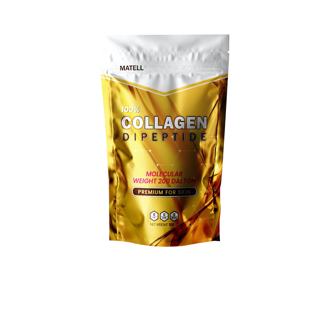 MATELL Collagen Dipeptide 100% คอลลาเจน ไดเปปไทด์ 100g Premium Collagen from Japan ขนาดโมเลกุลเล็กที่สุดในโลก แท้100%