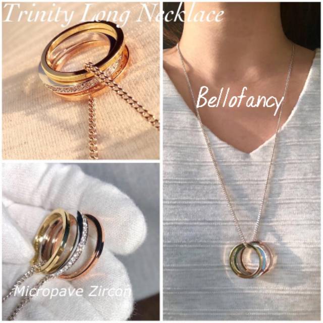 สร้อยคอยาวพรีเมี่ยม Ctr Triny จี้