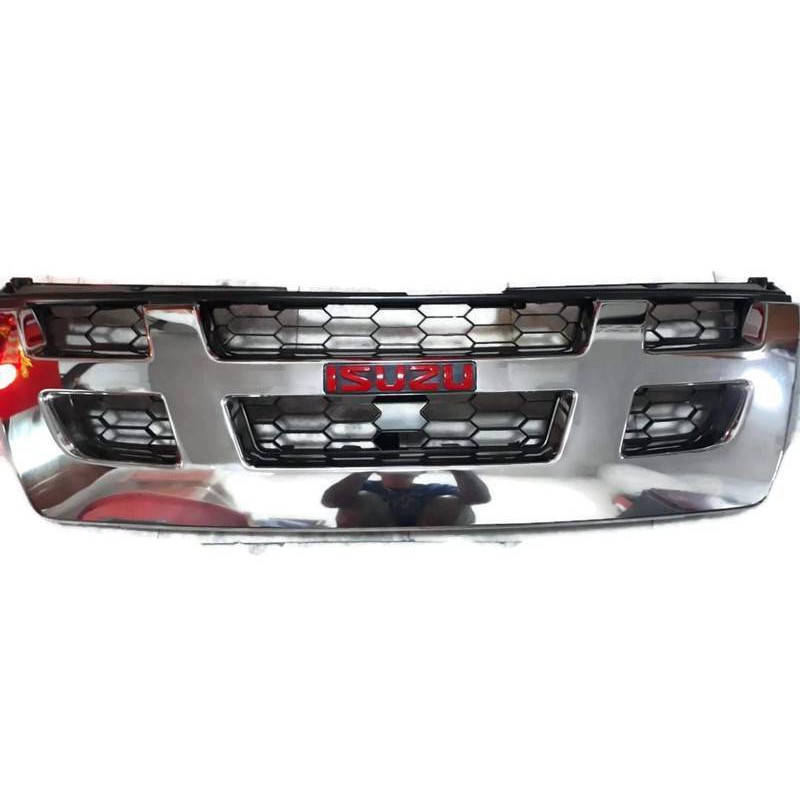 โลโก้หน้ากระจัง สีแดง ISUZU ตราหน้ากระจัง DMAX LOGOสีแดง ปี2003-2011 - รูปที่ 4
