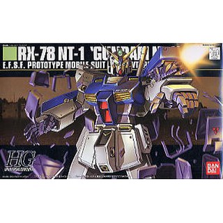 HG RX-78 NT-1 Gundam NT1 (HGUC) BANDAI 4543112256508 4573102591586 690