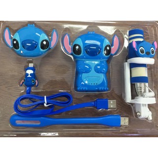 ชุดอุปกรณ์มือถือset box 5 in 1 ลาย stitch