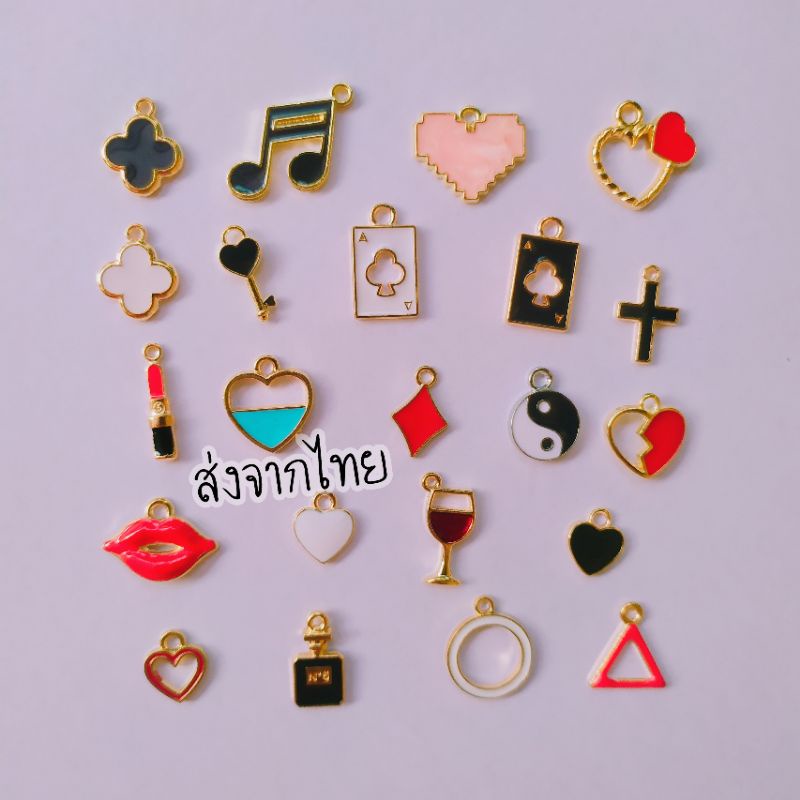จี้รูปทรง หัวใจ และโชคลาภ ส่งจากไทย