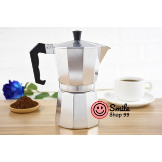 Moka pot หม้อต้มกาแฟ หม้อต้มขนาดพกพา หม้อต้มกาแฟสด หม้อต้มกาแฟแรงดัน