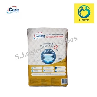 แผ่นรองซับ iCare ไอแคร์ รุ่นซึมซับมาก แห้งสบาย ไซส์ L ขนาด 45x70 cm.(ยกลัง10ห่อ/ลัง) ของแท้ 100%