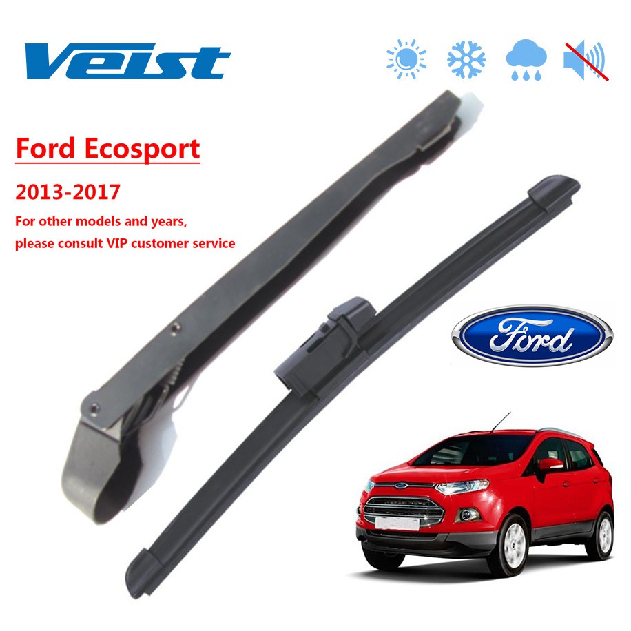 Fit สําหรับ Ford Ecosport 2013-2017 ใบปัดน้ําฝนด้านหลังแขนกระจกด้านหลัง
