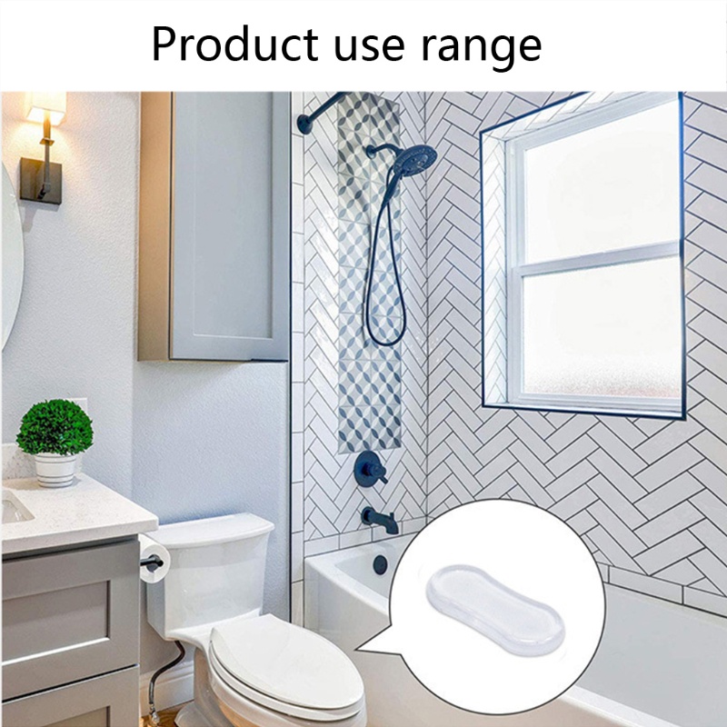 Cc 5 ชิ้นห้องน้ําสําหรับชุดเปลี่ยนที่นั่งยางซิลิโคนอ่อนฝาชักโครกกันชนห้องน้ําสําหรับที่นั่งกันชนสําห