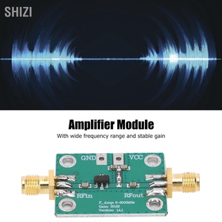 ShiZi Rf เพาเวอร์แอมป์โมดูลเสียงรบกวนต่ําอิเล็กทรอนิกส์ Hmc580 Vpp=5V 50Â