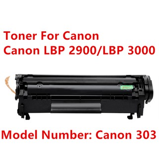 ตลับหมึกเทียบเท่า รุ่น Canon303/303  ใช้กับ Canon LBP2900/LBP3000