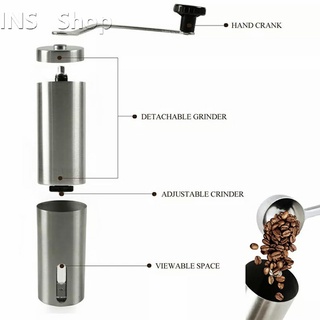 เครื่องบดกาแฟ MiNi ขนาดกระทัดรัด พกพาสะดวก Manual coffee grinder