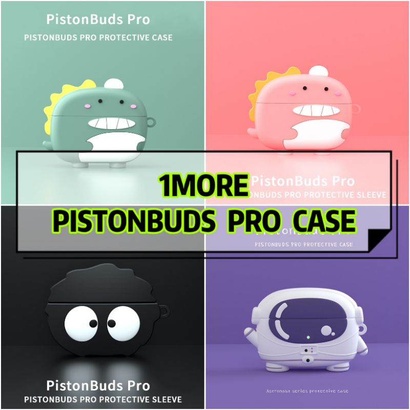 1MORE Pistonbuds Pro Case เคสการ์ตูนน่ารัก Full Body หูฟังไร้สายฝาครอบป้องกันฝาครอบกรณี
