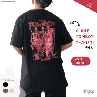 เสื้อยืด พิมพ์ลายอัลบั้ม G-IdleTomboy Never die ver Gidle series