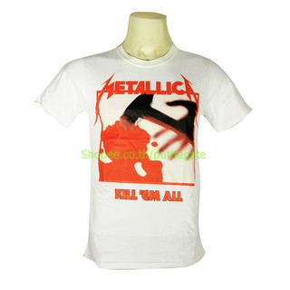 เสื้อวง Metallica เสื้อไซส์ยุโรป เมทัลลิกา PTA8099 เสื้อวงดังๆ วินเทจ