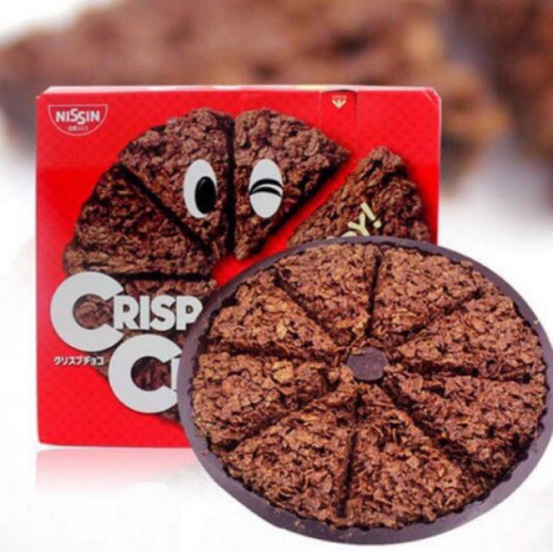 พายช็อกโกแลต crisp choco ขนมญี่ปุ่น 1 กล่อง