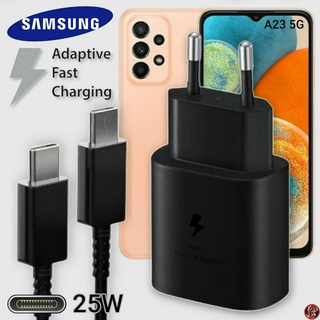 ที่ชาร์จ Samsung 25W Type-C EU ซัมซุง Galaxy A23 5G หัวชาร์จ Usb-C สายชาร์จ Adaptive Fast Charging ชาร์จด่วน เร็วไวแท้