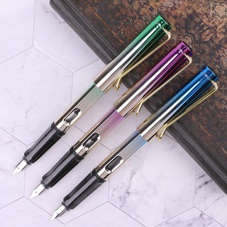 Extra Fine Nib 0.38mm Fountain ปากกา ตัวอักษรลายเซ็น Pen