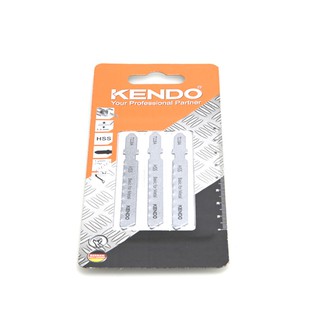 KENDO 46005101 ใบเลื่อยจิ๊กซอตัดเหล็ก T118A (3 ชิ้น/แพ็ค) KENDO 46005101 Jigsaw blades T118A (3 pcs / pack)