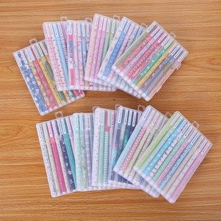 ❦❒ปากกาเจล 10แท่ง/10สี พร้อมกล่อง 1 ชุด