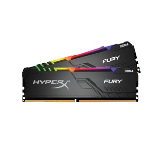 RAM DDR4(3600) 16GB (8GBX2) KINGSTON HYPER-X FURY RGB (HX436C17FB3AK2/16)(By SuperTStore)