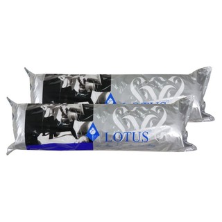 bolster BOLSTER VACUUM 1 GET 1 LOTUS 14X44" WHITE Bolster pillow Bedroom bedding หมอนข้าง หมอนข้างสุญญากาศ LOTUS 1 แถม 1