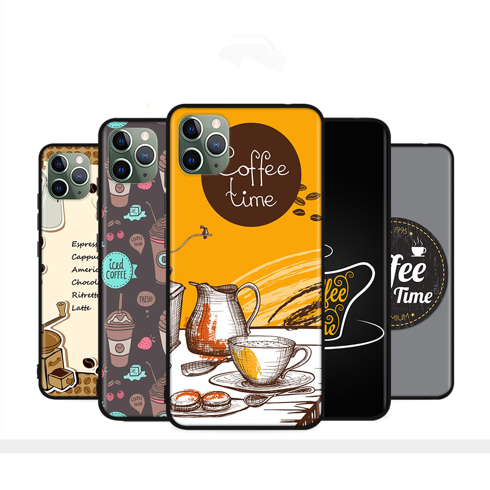 H-31 Coffee Time เคสซิลิโคนอ่อนนุ่มปลอกสําหรับ OPPO Reno 5 5K 5Z 4F 4 5F 4Z Pro SE Plus Lite