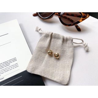 valerie.galleria ต่างหูแฟชั่น minimal gold  earrings