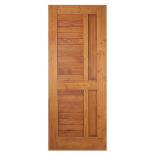 PINE DOOR D2D ECO EZERO 7 80x200CM ประตูไม้สนNZ D2D Eco Pine - Ezero 7 80X200 ซม. ประตูบานเปิด ประตูและวงกบ ประตูและหน้า