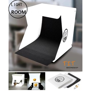 สตูดิโอถ่ายภาพ กล่องถ่ายภาพ แบบพกพา Light Room Photo Studio 9 inch (24cm) Photography Lighting Tent Kit Mini Cube Box