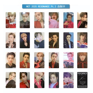 NCT 2020  RESONANCE Pt. 2 Arrival Version Self-made card signature card printing card