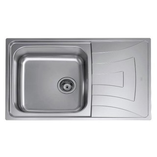 Embedded sink BUILT-IN SINK 1B1D TEKA UNIVERSO MAX 79 STAINLESS STEEL Sink device Kitchen equipment อ่างล้างจานฝัง ซิงค์