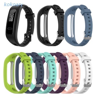 Kok สายนาฬิกาข้อมืออัจฉริยะ Tpu ปรับได้สําหรับ Huawei Band 3E/ Honor Band 4