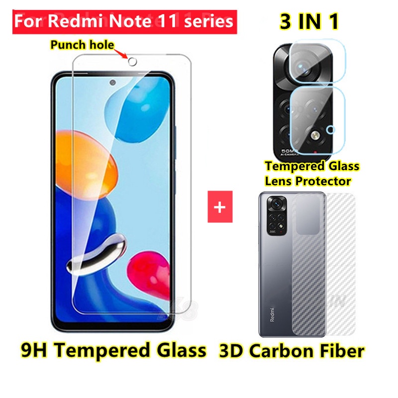 ฟิล์ม Redmi Note 11 10 Pro 5G ฟิล์มกล้อง Redmi Note 11 11S 10S 10 Pro ฟิล์มกระจกนิรภัยกันรอยหน้าจอ Redmi 9T 10 ผิวด้าน คาร์บอนไฟเบอร์ 3D สําหรับ